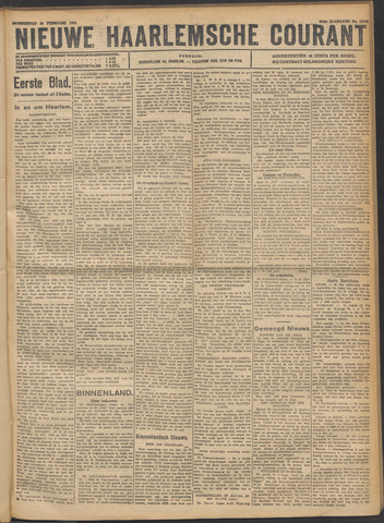 Nieuwe Haarlemsche Courant 1921-02-24