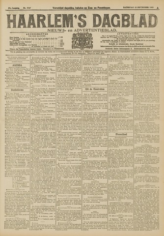 Haarlem's Dagblad 1909-09-18