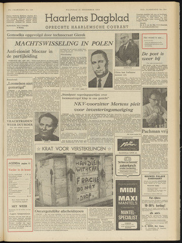 Haarlem's Dagblad 1970-12-21