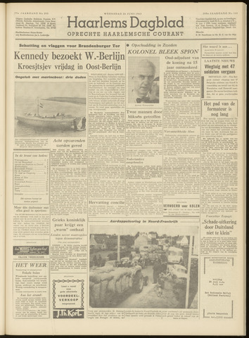 Haarlem's Dagblad 1963-06-26