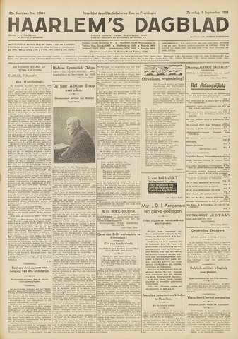 Haarlem's Dagblad 1935-09-07