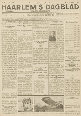 Haarlem's Dagblad 1933-02-09