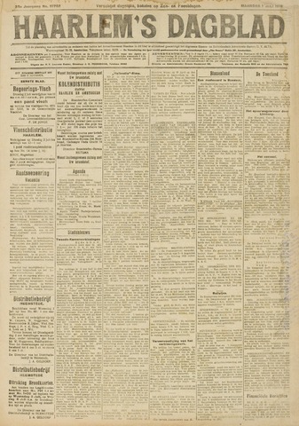 Haarlem's Dagblad 1918-07-01