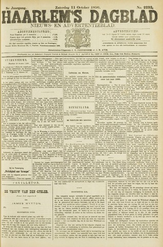 Haarlem's Dagblad 1890-10-11