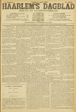 Haarlem's Dagblad 1890-04-04