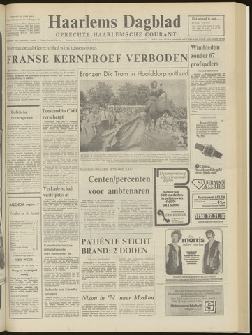 Haarlem's Dagblad 1973-06-22