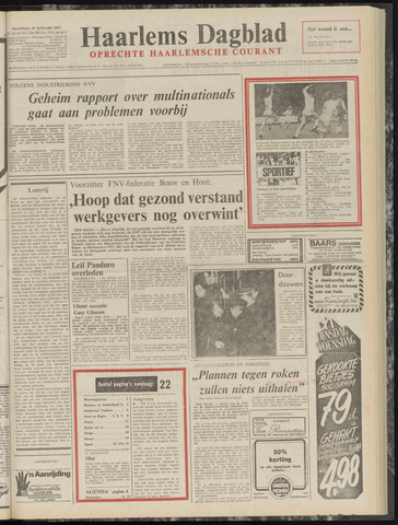 Haarlem's Dagblad 1977-01-17