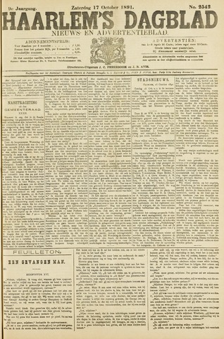 Haarlem's Dagblad 1891-10-17