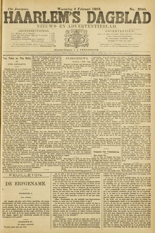 Haarlem's Dagblad 1893-02-08