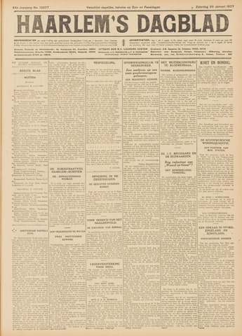 Haarlem's Dagblad 1927-01-29