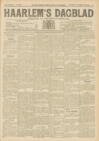 Haarlem's Dagblad 1910-02-23