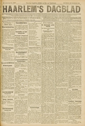 Haarlem's Dagblad 1918-02-23