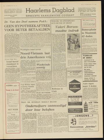Haarlem's Dagblad 1972-09-02
