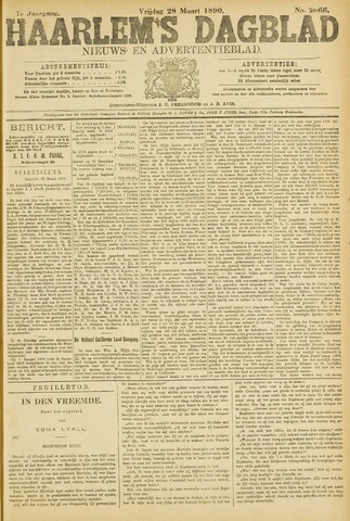 Haarlem's Dagblad 1890-03-28