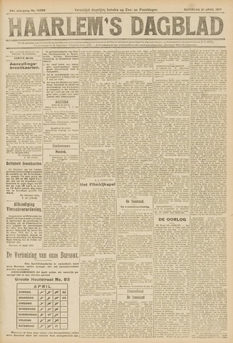 Haarlem's Dagblad 1917-04-21