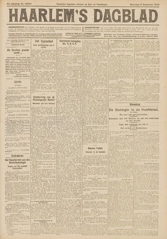 Haarlem's Dagblad 1923-09-10