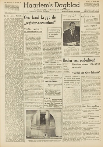 Haarlem's Dagblad 1939-04-25