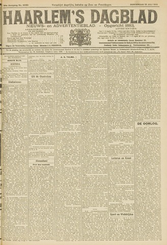 Haarlem's Dagblad 1916-07-13