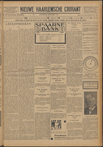 Nieuwe Haarlemsche Courant 1931-03-28
