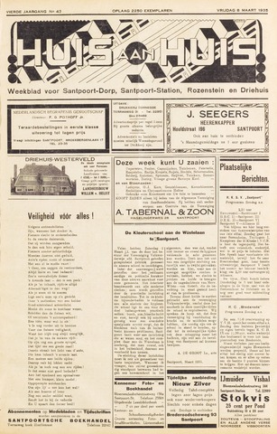 Weekblad Huis aan Huis 1935-03-08