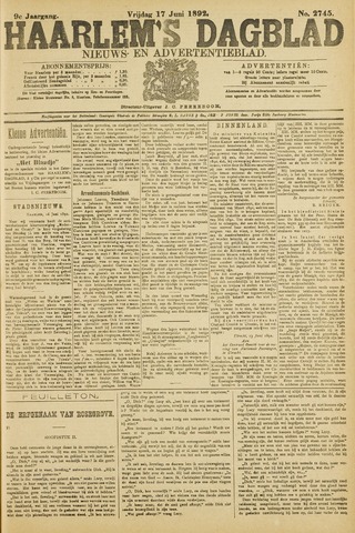 Haarlem's Dagblad 1892-06-17
