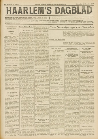 Haarlem's Dagblad 1927-11-23