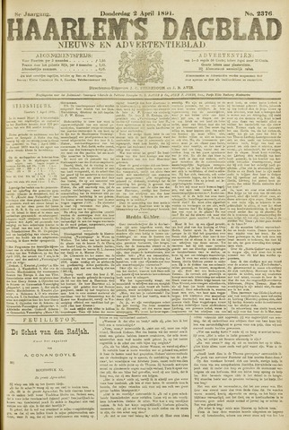 Haarlem's Dagblad 1891-04-02
