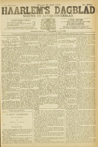 Haarlem's Dagblad 1890-04-15