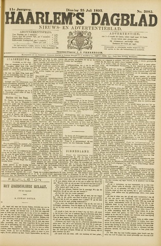 Haarlem's Dagblad 1893-07-25