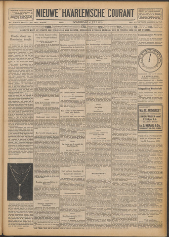 Nieuwe Haarlemsche Courant 1929-07-04