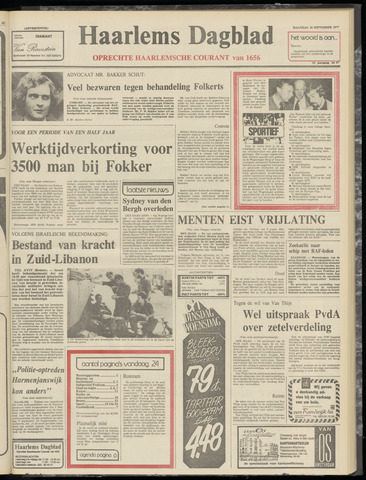 Haarlem's Dagblad 1977-09-26