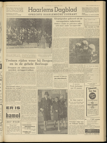 Haarlem's Dagblad 1961-01-17