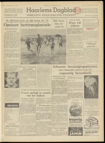 Haarlem's Dagblad 1968-01-02