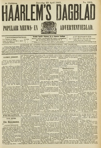 Haarlem's Dagblad 1887-04-23