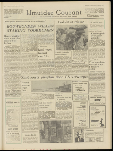 IJmuider Courant 1971-04-22