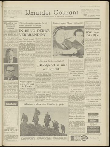 IJmuider Courant 1969-01-22