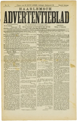 Haarlemsch Advertentieblad 1887-02-02