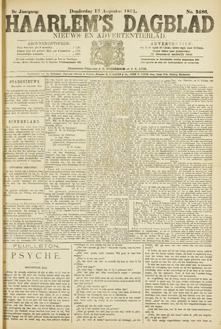 Haarlem's Dagblad 1891-08-13