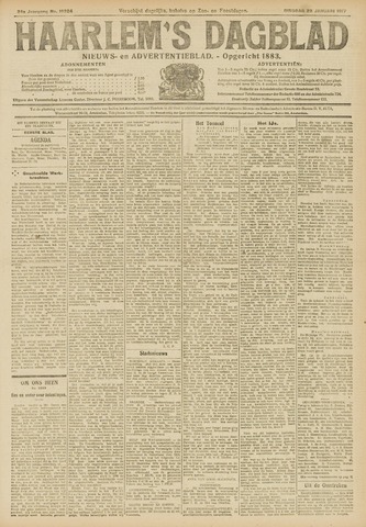 Haarlem's Dagblad 1917-01-23