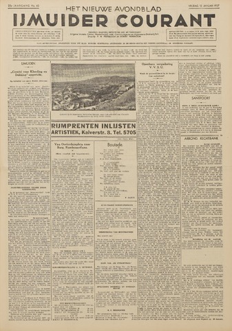 IJmuider Courant 1937-01-15