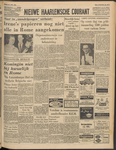 Nieuwe Haarlemsche Courant 1964-04-24