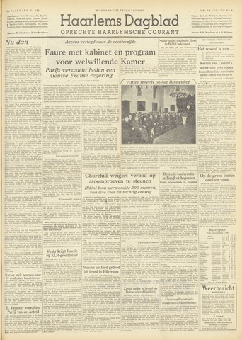 Haarlem's Dagblad 1955-02-23