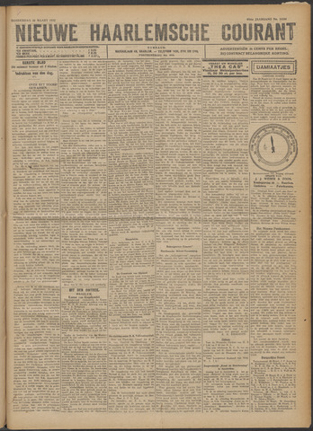 Nieuwe Haarlemsche Courant 1922-03-30