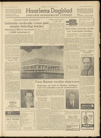 Haarlem's Dagblad 1961-10-13