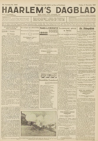 Haarlem's Dagblad 1933-11-17