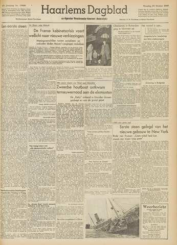 Haarlem's Dagblad 1949-10-24