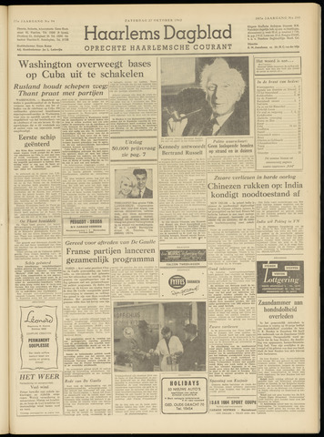 Haarlem's Dagblad 1962-10-27