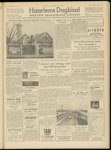 Haarlem's Dagblad 1961-02-25