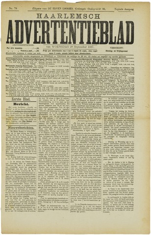 Haarlemsch Advertentieblad 1887-09-28