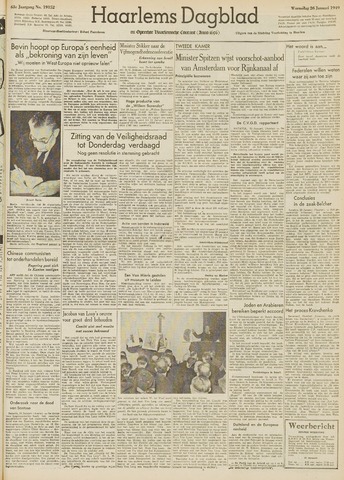 Haarlem's Dagblad 1949-01-26